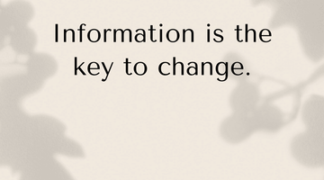 Information is the key to change not just HRT  | Menopoised