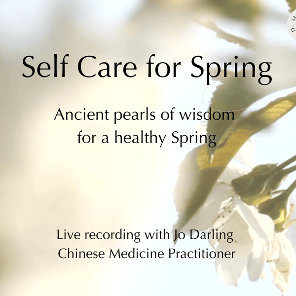 Self Care for Spring - Recording of Live Event With Jo Darling